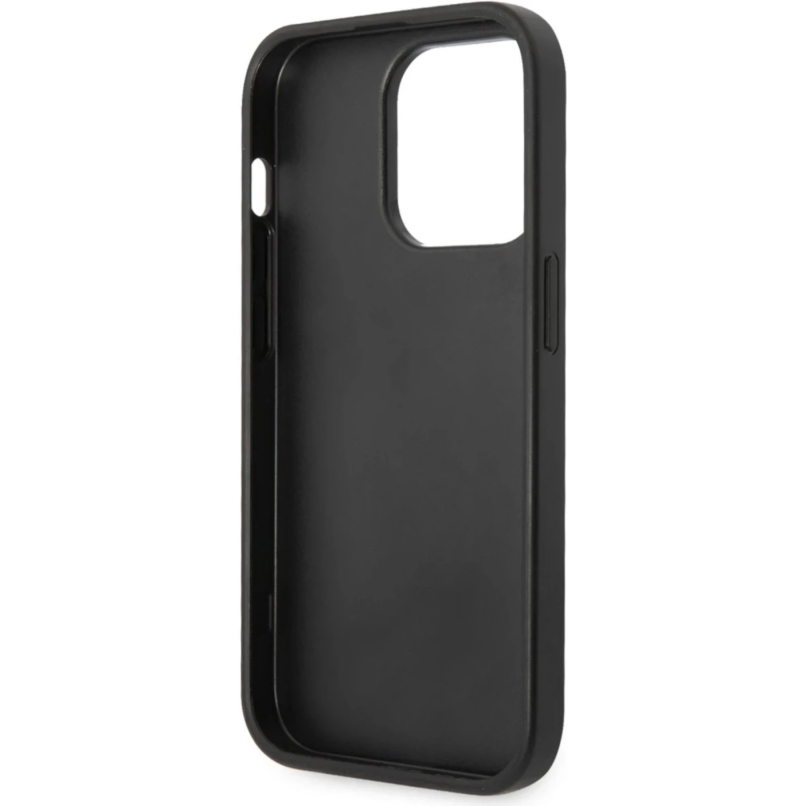 Гръб Guess PU Leather Saffiano Case за iPhone 14 Pro  - Черен