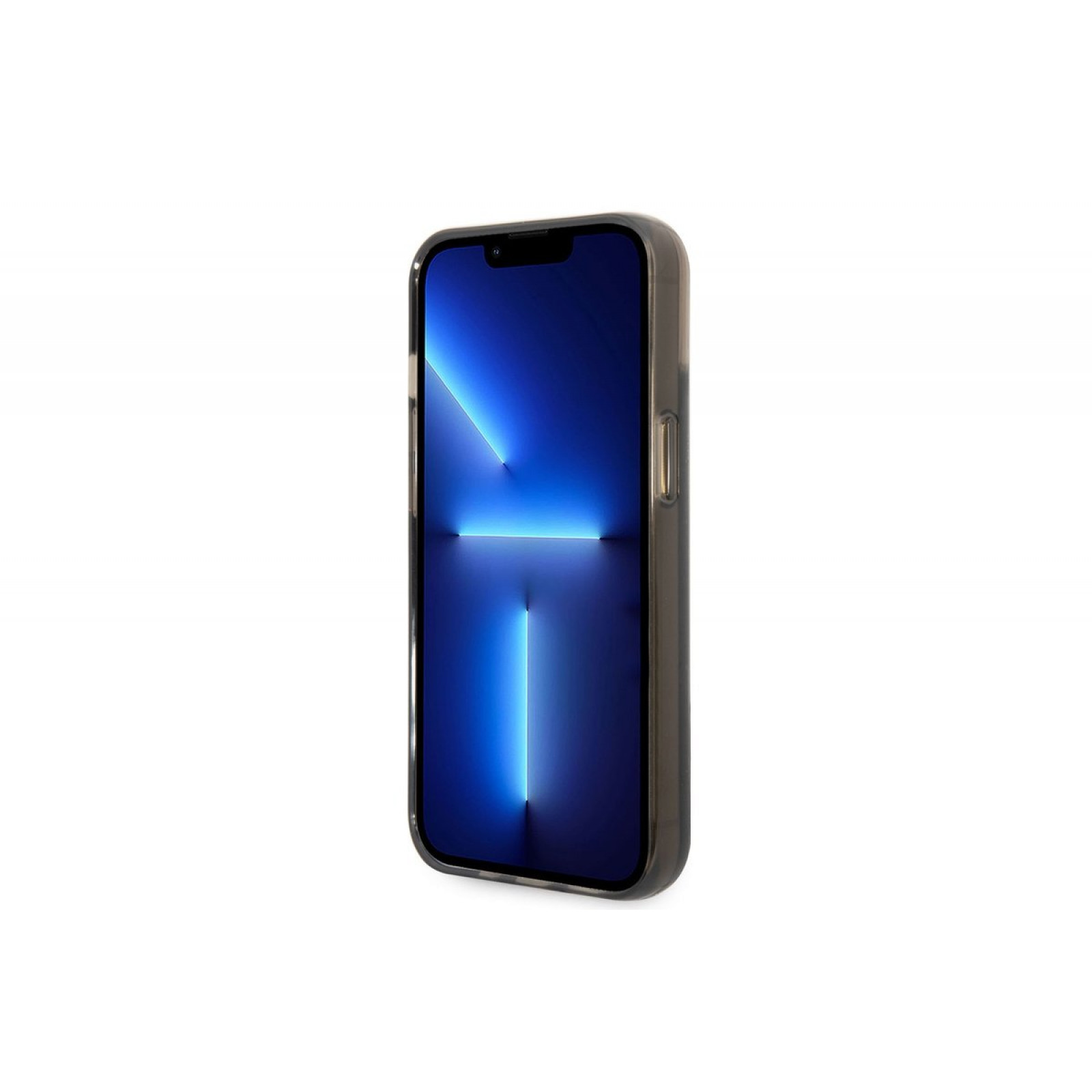 Гръб Karl Lagerfeld Translucent Liquid Glitter Case за iPhone 14 Plus - Черен