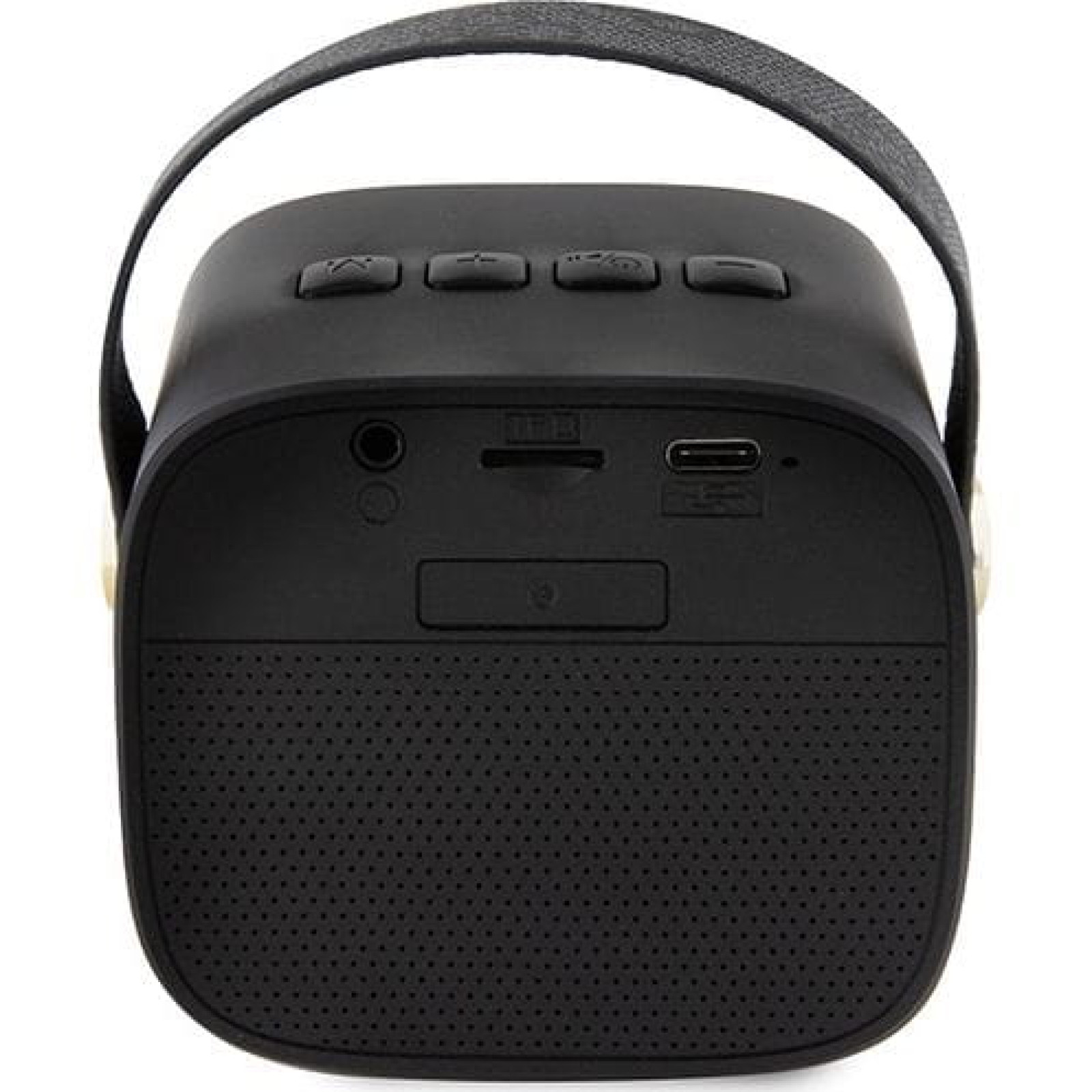 Bluetooth колонка Guess, Mini Bluetooth Speaker, PU, 4G Strap, Черни