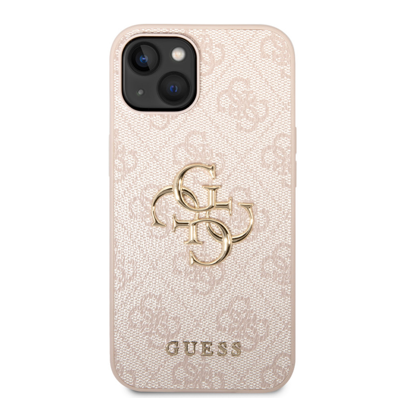 Гръб Guess PU 4G Metal Logo Case за iPhone 15 Plus...