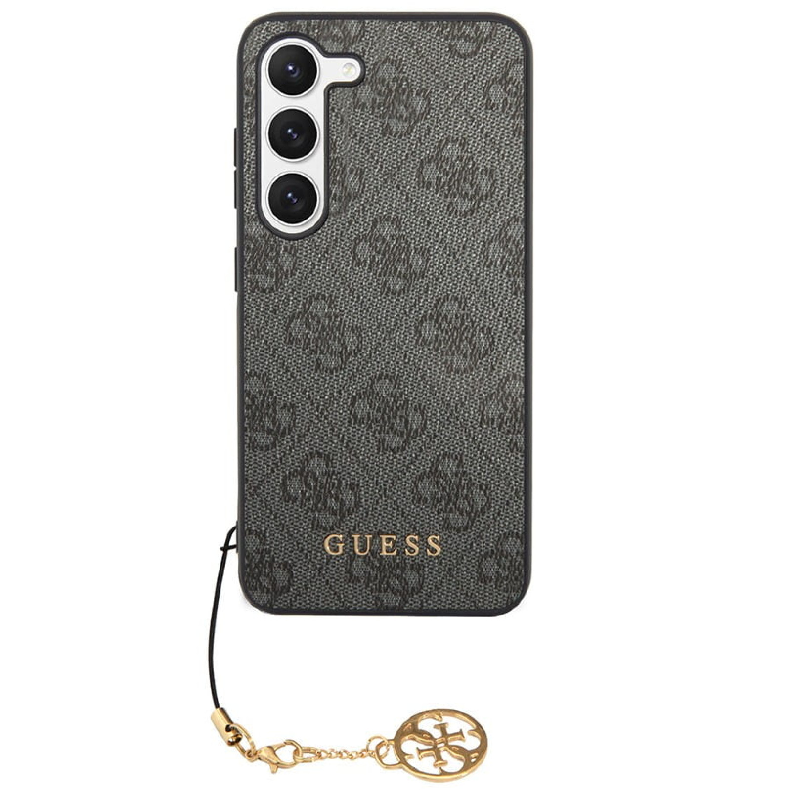 Гръб Guess 4G Charms Case  за Samsung Galaxy S24 - Сив