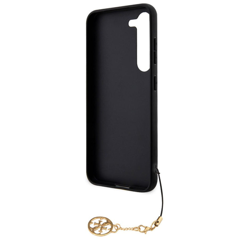 Гръб Guess 4G Charms Case  за Samsung Galaxy S24 - Сив