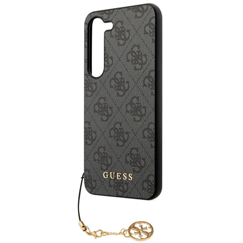 Гръб Guess 4G Charms Case  за Samsung Galaxy S24 - Сив