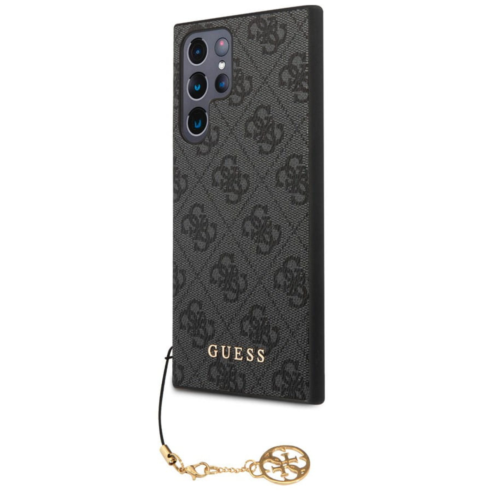 Гръб Guess 4G Charms Case  за Samsung Galaxy S24 Ultra - Сив