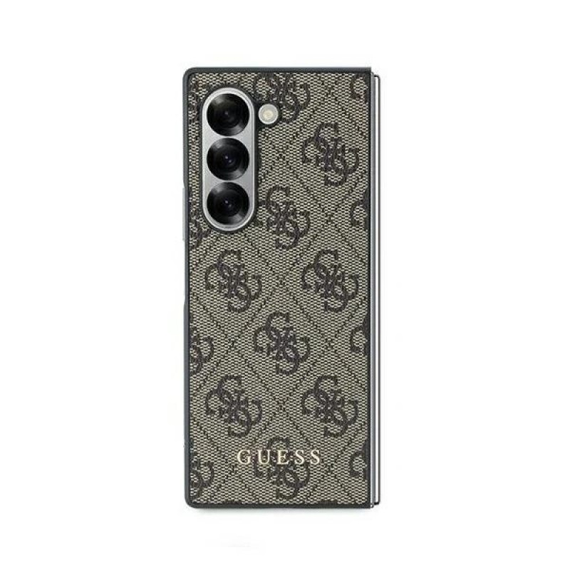 Гръб Guess 4G Charm Case за Samsung Galaxy Z Fold 6 - Кафяв