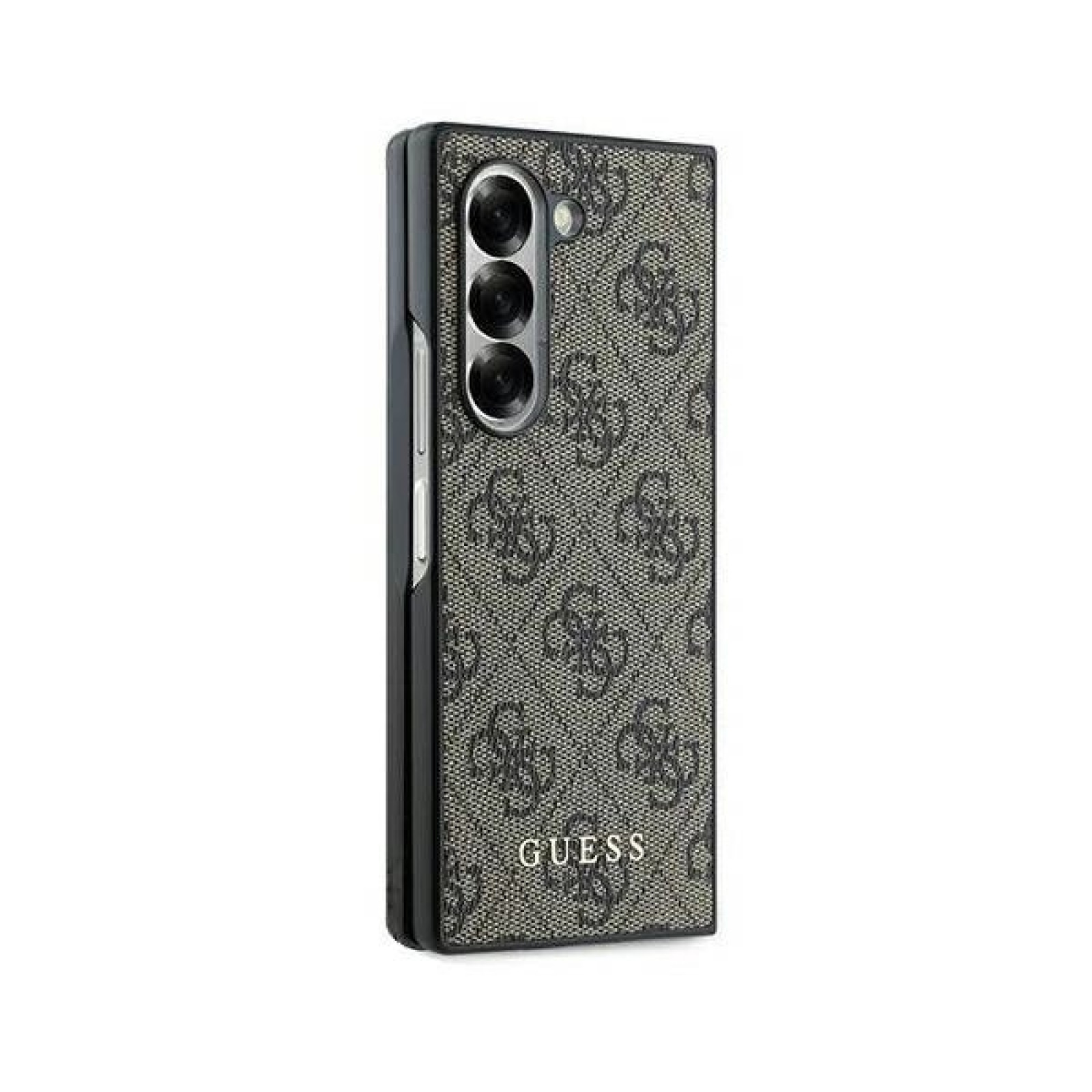 Гръб Guess 4G Charm Case за Samsung Galaxy Z Fold 6 - Кафяв