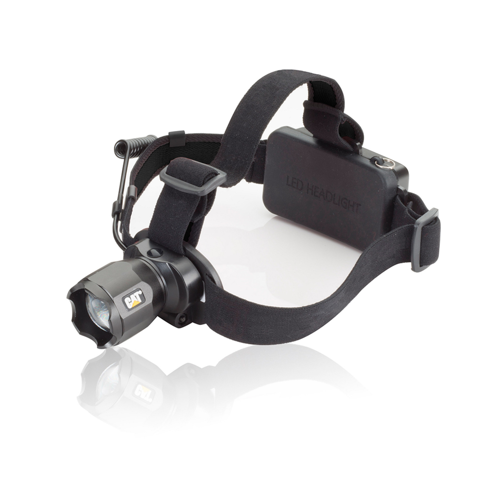 Челник CAT, CT4205, Rechargeable Focusing Headlamp, 380/120lm, Черен