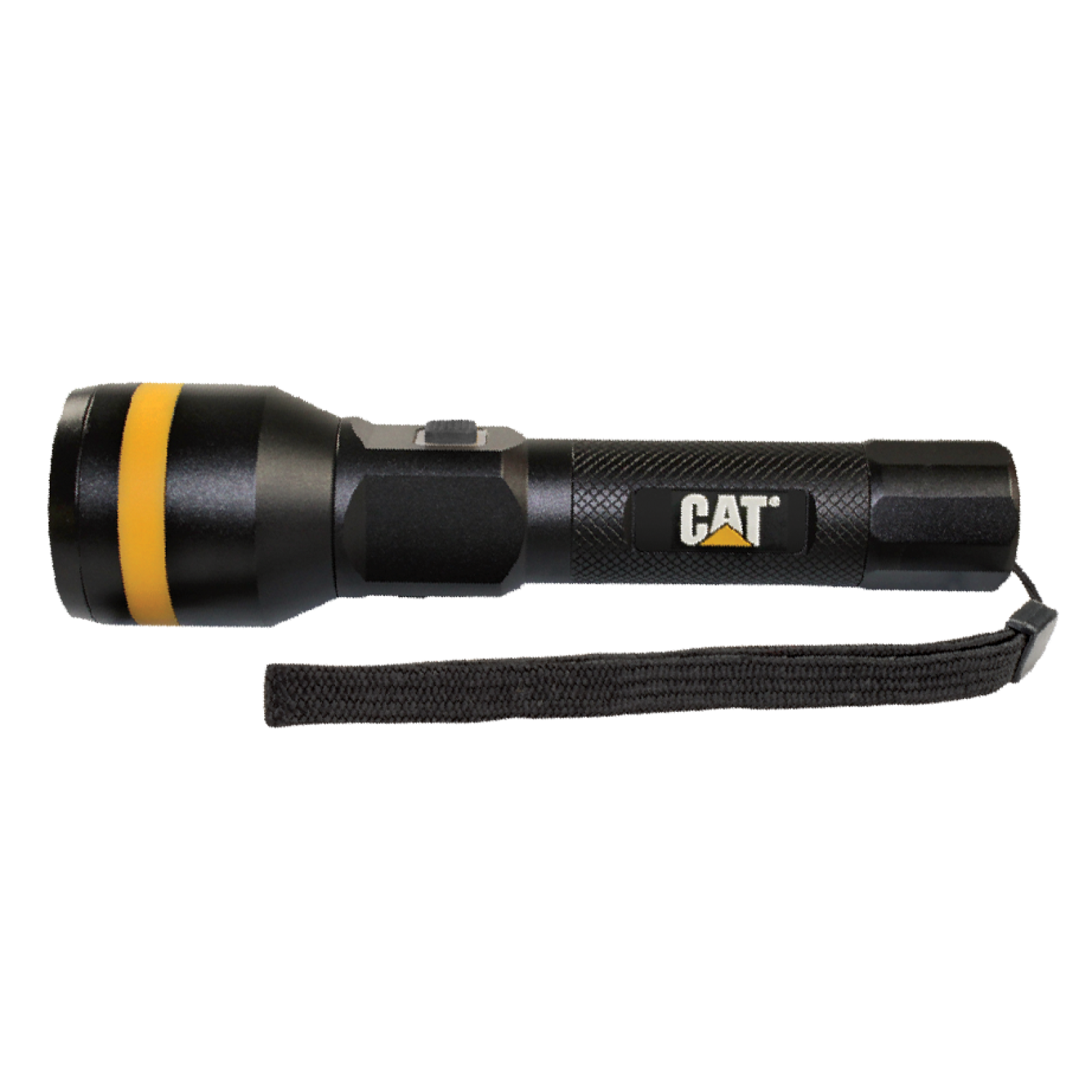 Фенер CAT CT24565, Rechargeable, USB In+Out, Focusing Tatical Lights, 700lm, Черен
