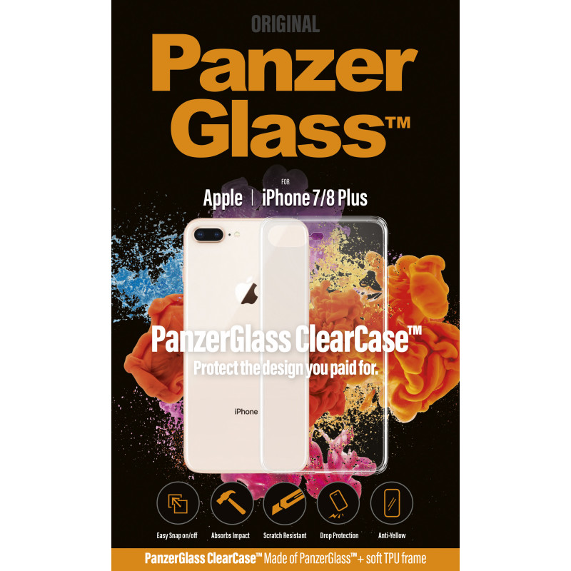 Гръб PanzerGlass за IPhone 7Plus /8 Plus ClearCase - Прозрачен