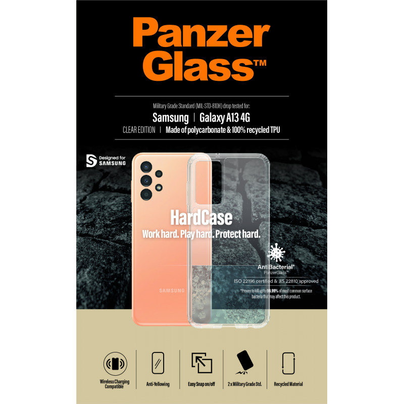 Гръб PanzerGlass Hard Case за Samsung Galaxy A13 4G - Прозрачен