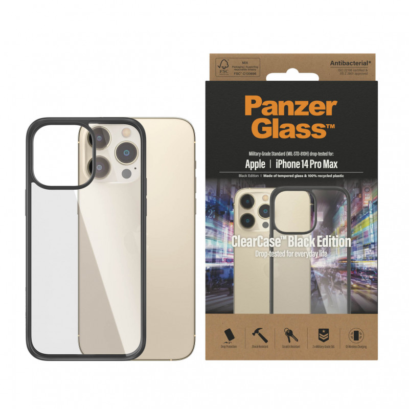 Гръб ClearCase PanzerGlass за Apple Iphone 14 Pro ...
