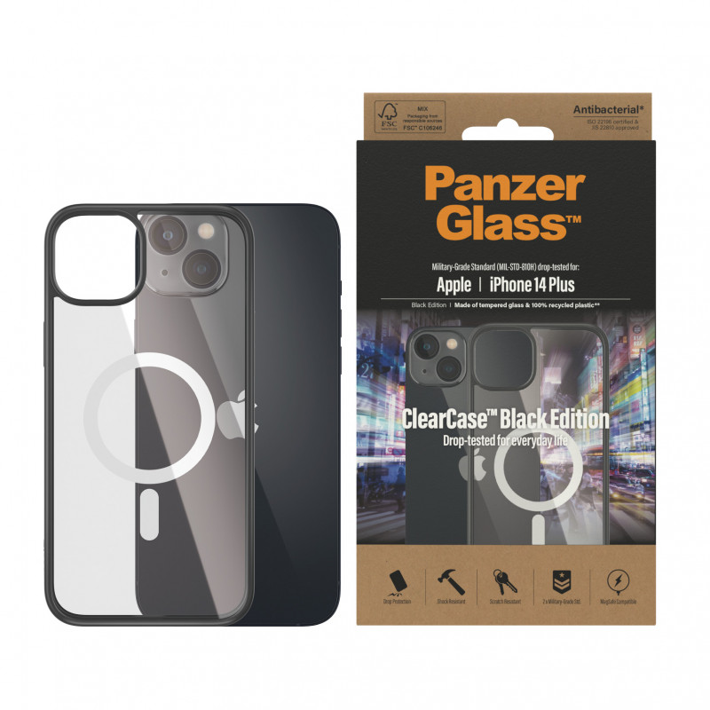 Гръб ClearCase PanzerGlass, MagSafe за Apple Iphon...
