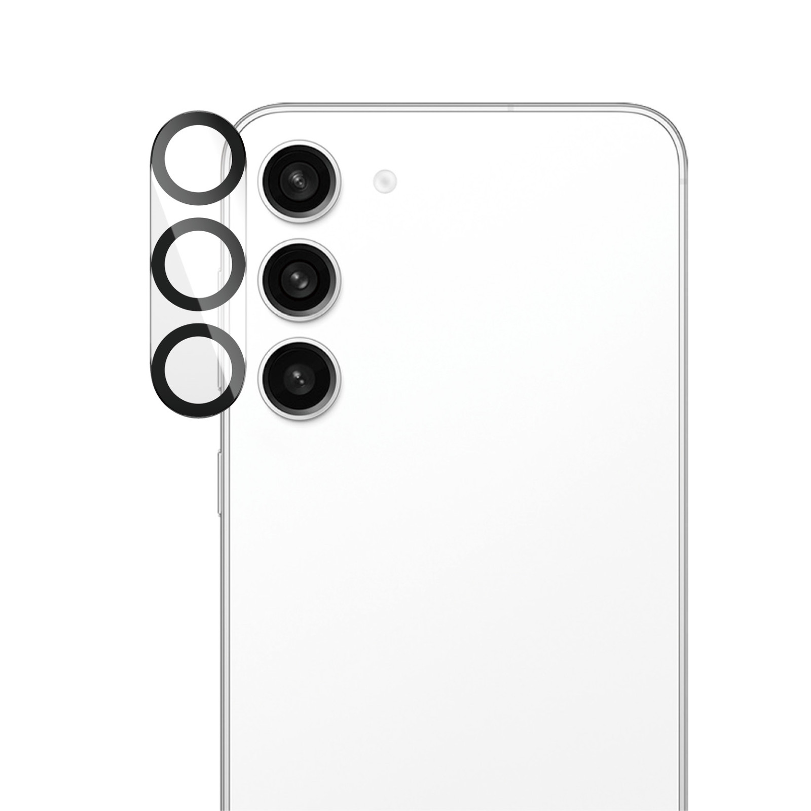 Стъклен протектор PanzerGlass  за камера, за Samsung Galaxy S23 FE, PicturePerfect Plate, Черен