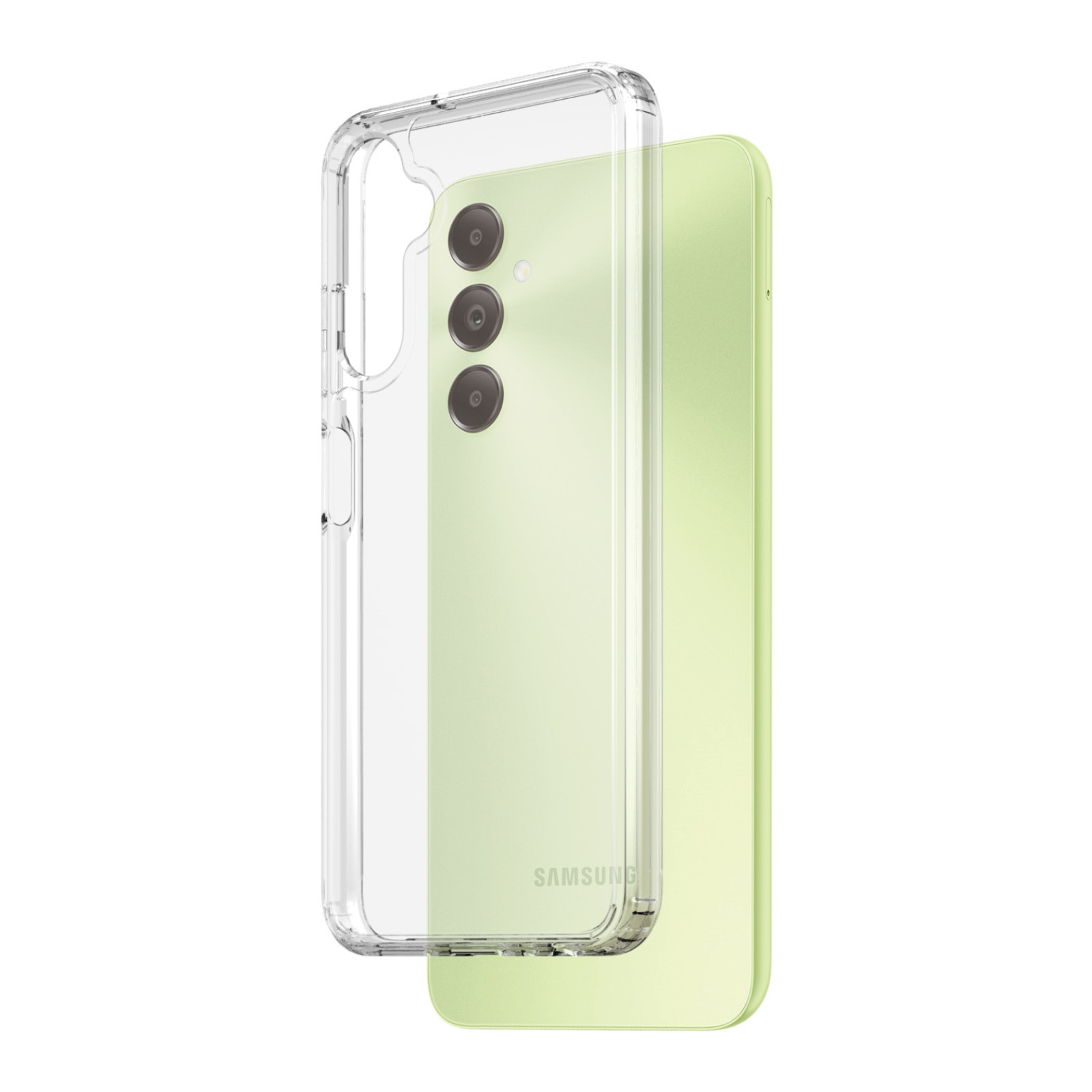 Гръб PanzerGlass за Samsung A05s, Hardcase, Прозрачен