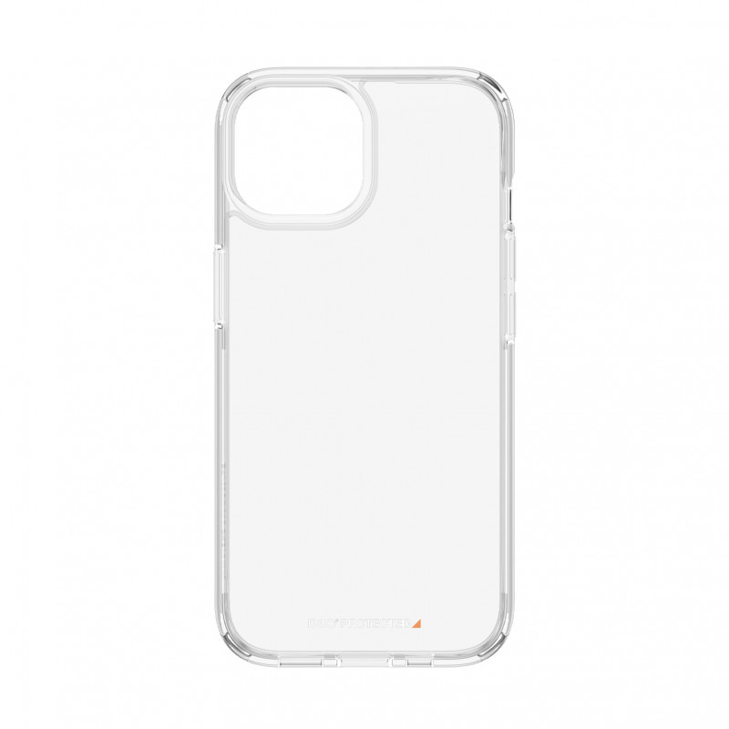 Гръб PanzerGlass за Apple iPhone 15, Hardcase с D3O, Прозрачен