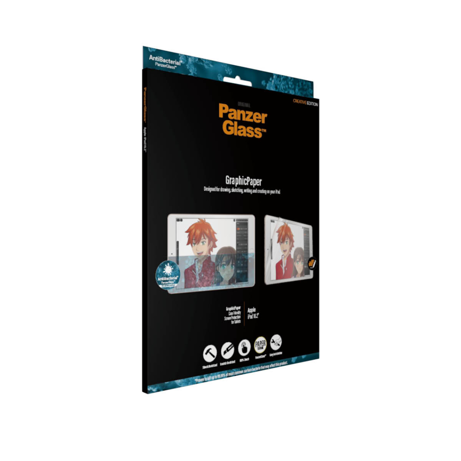 Фолио PanzerGlass ,GraphicPaper AB за iPad 10.2