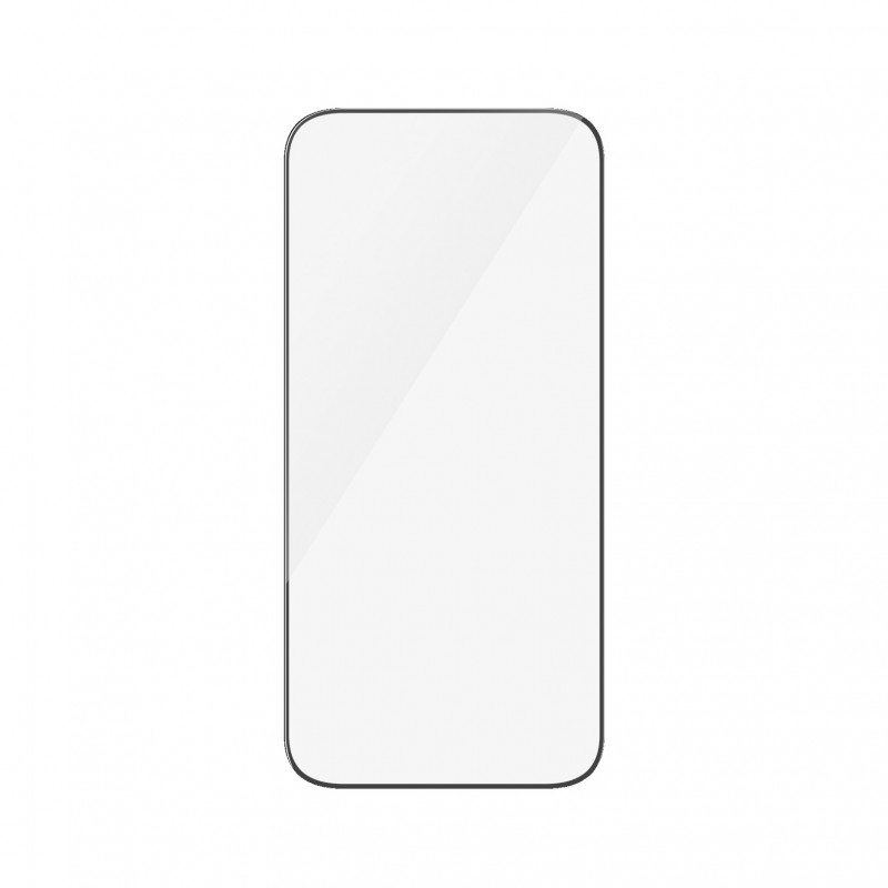 Стъклен протектор PanzerGlass за Apple iPhone 15 Pro, UWF с рамка за инсталация, Черен