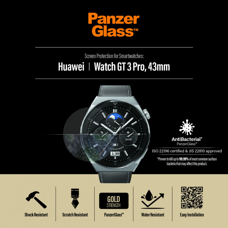 Стъклен протектор за часовник PanzerGlass за Huawe...