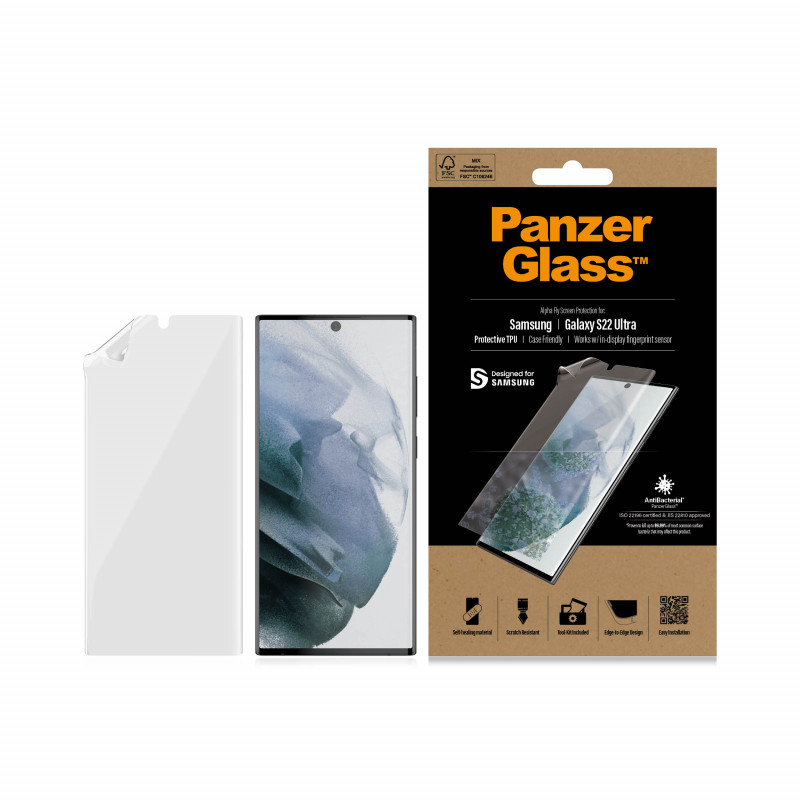 Фолио TPU PanzerGlass за Samsung Galaxy S22 Ultra ...