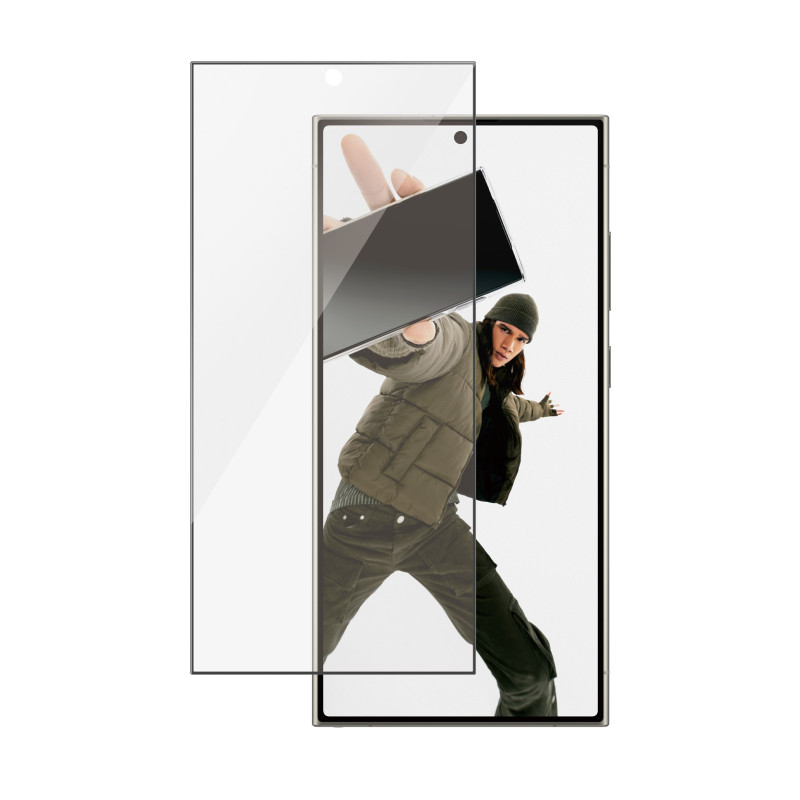 Стъклен протектор PanzerGlass за Samsung Galaxy S24 Ultra, UWF, Черен