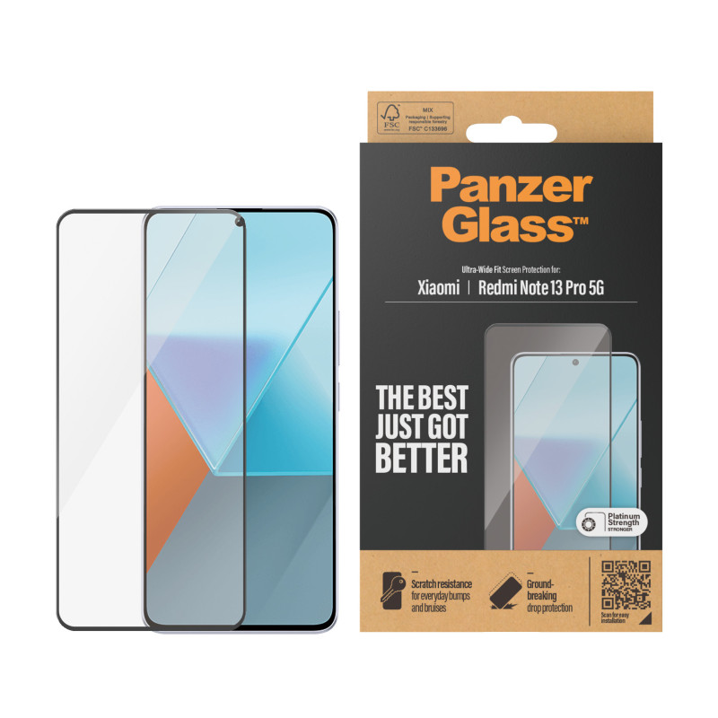 Стъклен протектор PanzerGlass за Xiaomi Redmi Note...