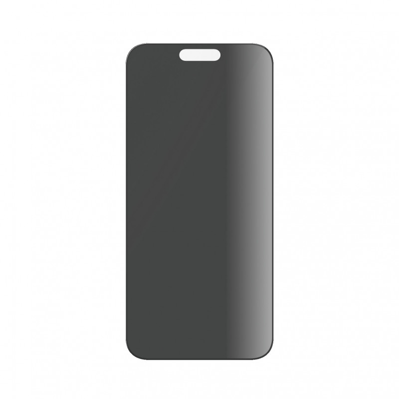Стъклен протектор PanzerGlass за Apple iPhone 15 Pro Max, UWF с рамка за инсталация, Privacy, Черен