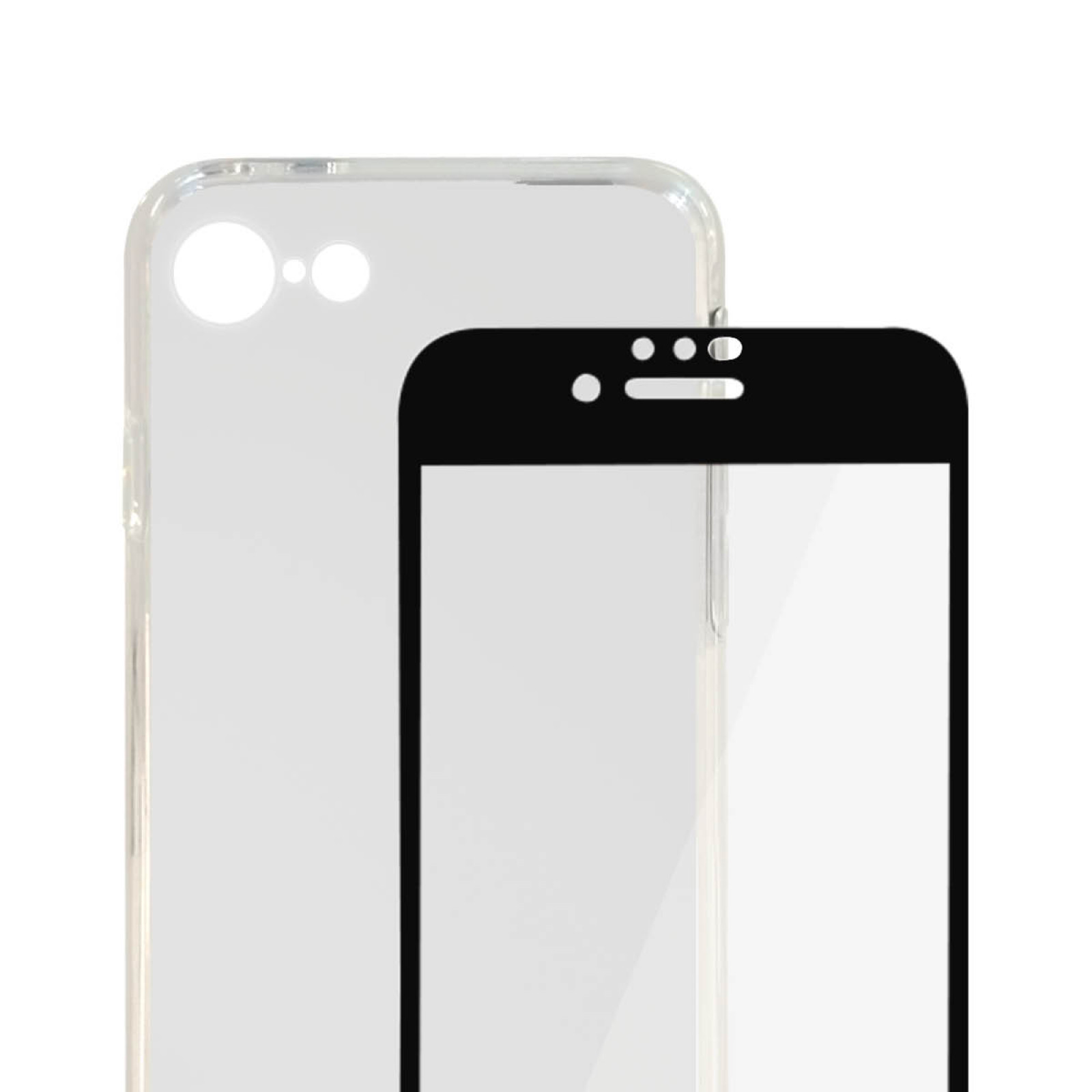 Стъклен протектор PanzerGlass за Apple Iphone 7/8/SE 2020/2022 + Case