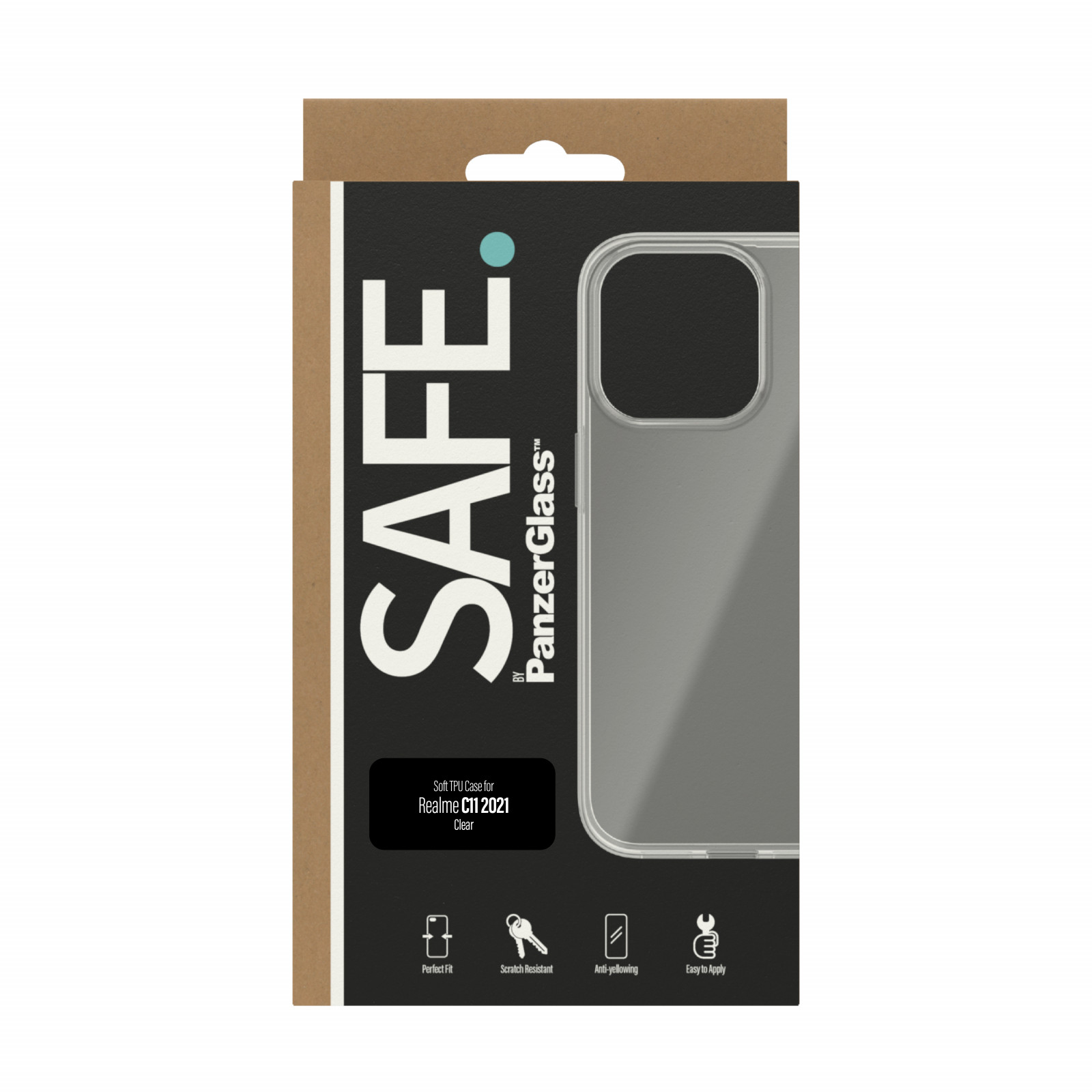 Гръб SAFE Case за Realme C11 2021 - Прозрачен