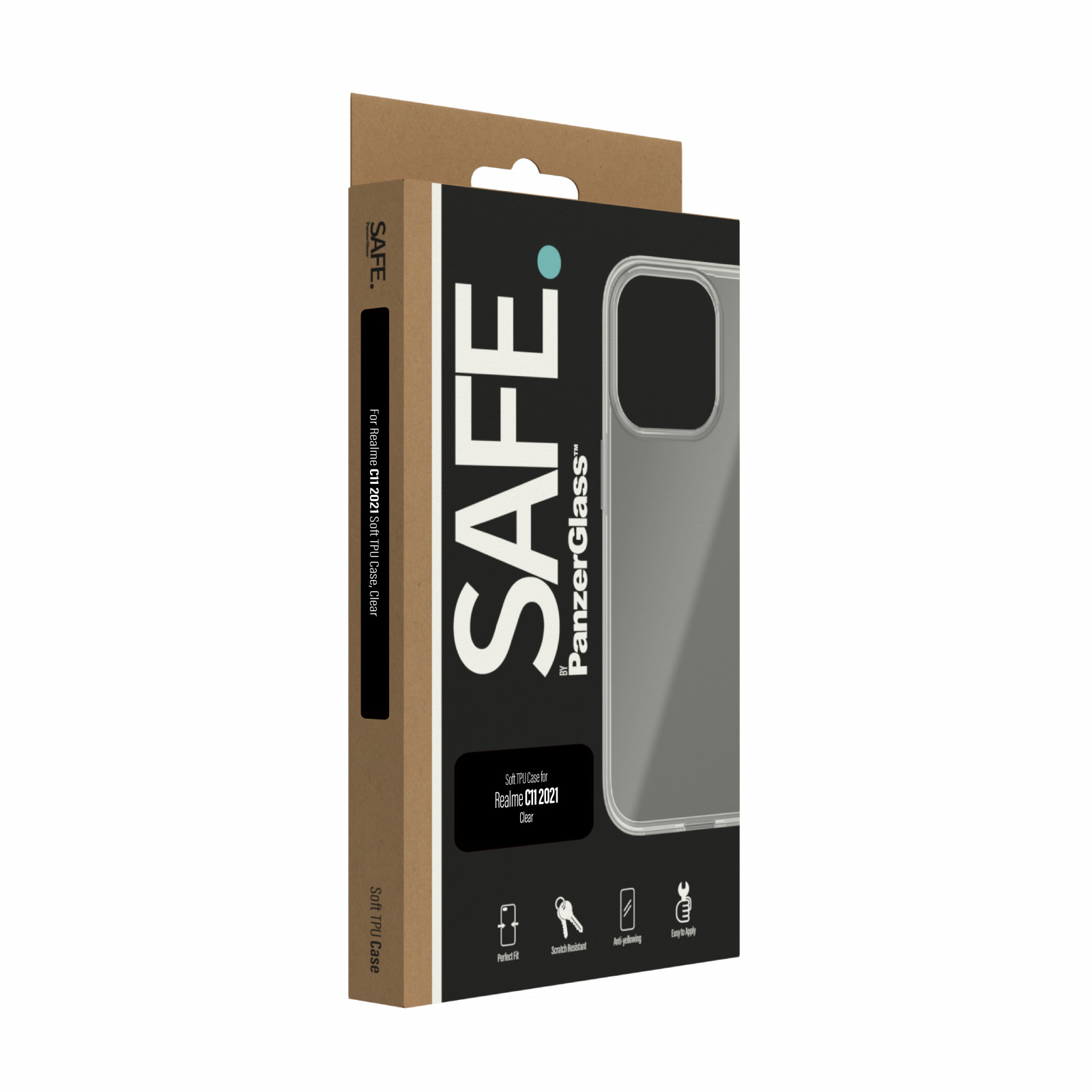 Гръб SAFE Case за Realme C11 2021 - Прозрачен