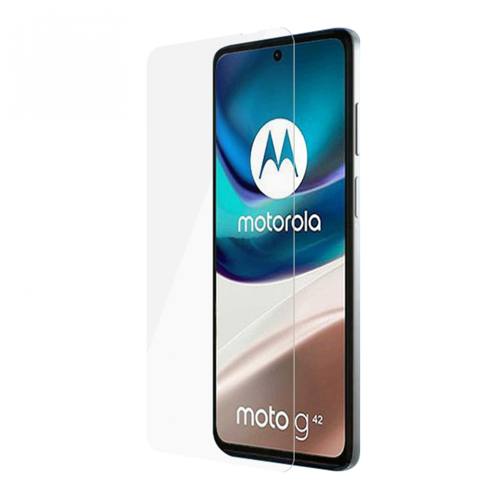 Стъклен протектор Safe за Motorola Moto G42 CaseFriendly - Черен