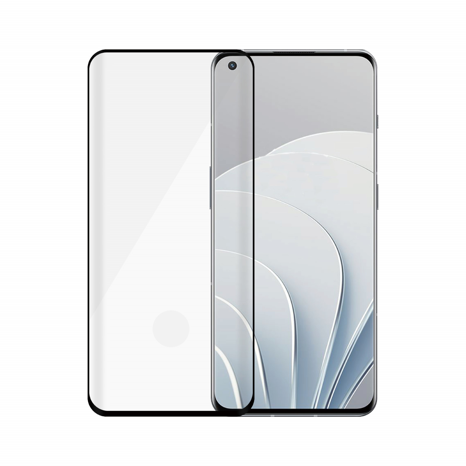 Стъклен протектор Safe за OnePlus 10 Pro 5G, UWF - Черен
