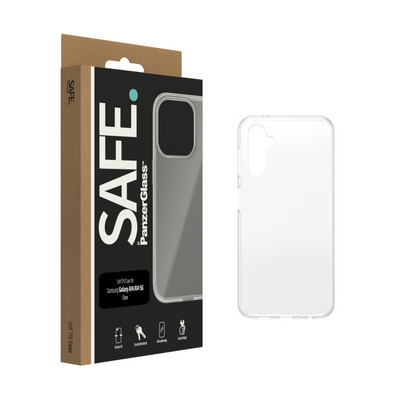 Гръб Safe Case за Samsung Galaxy A14/A14 5G - Прозрачен