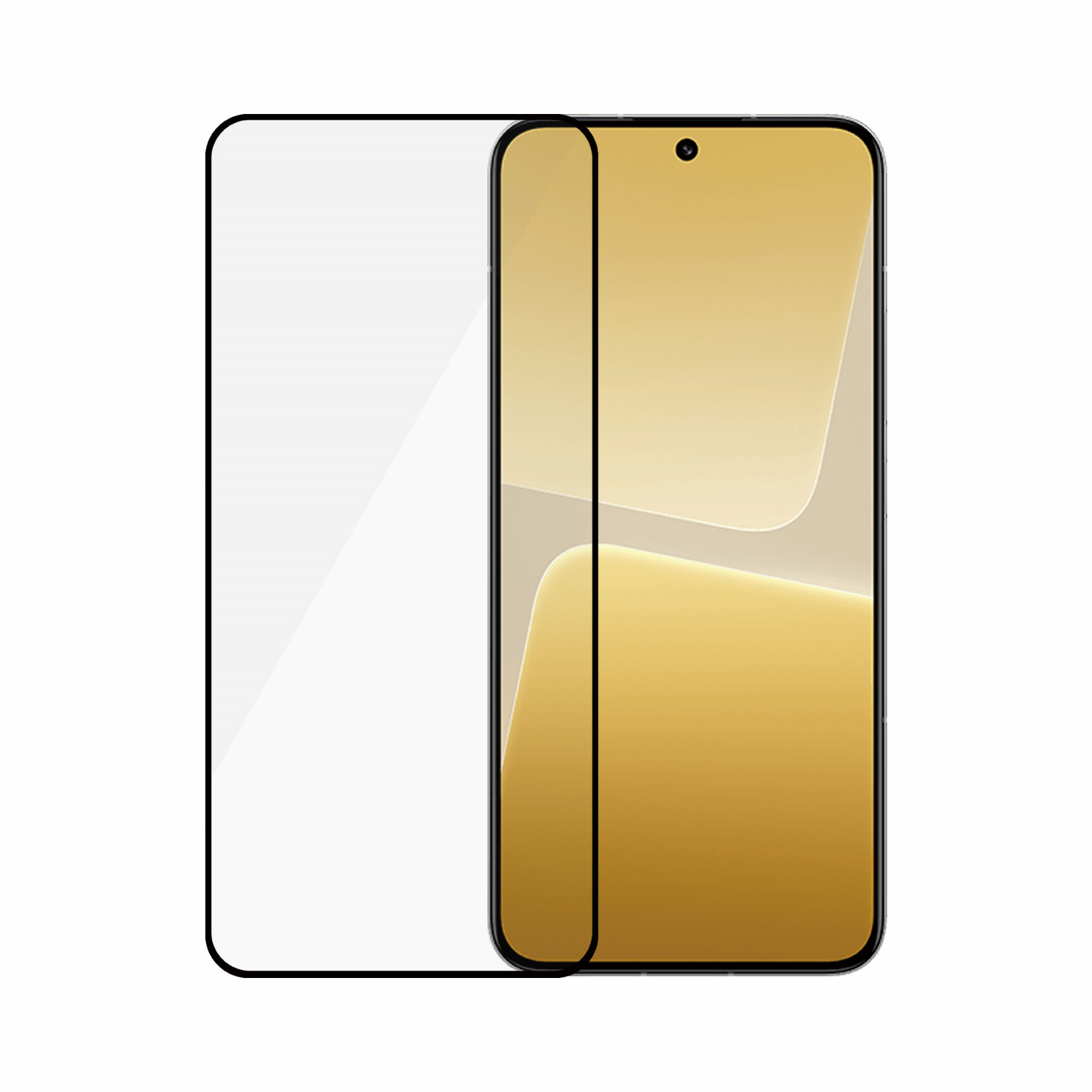 Стъклен протектор Safe за Xiaomi 13 UWF - Черен