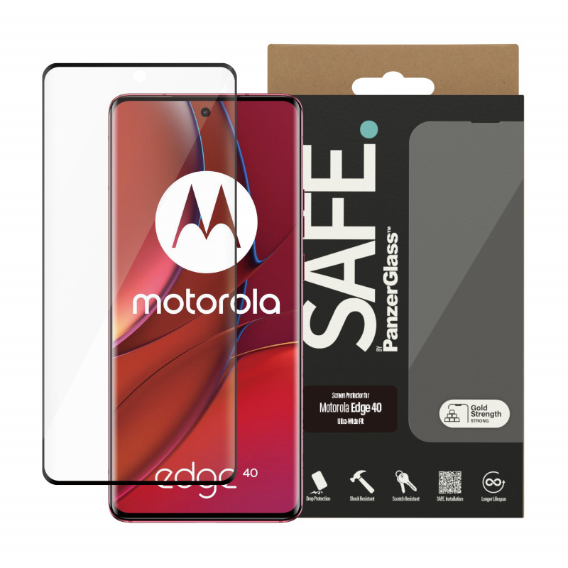 Стъклен протектор Safe за Motorola Moto Edge 40 , ...