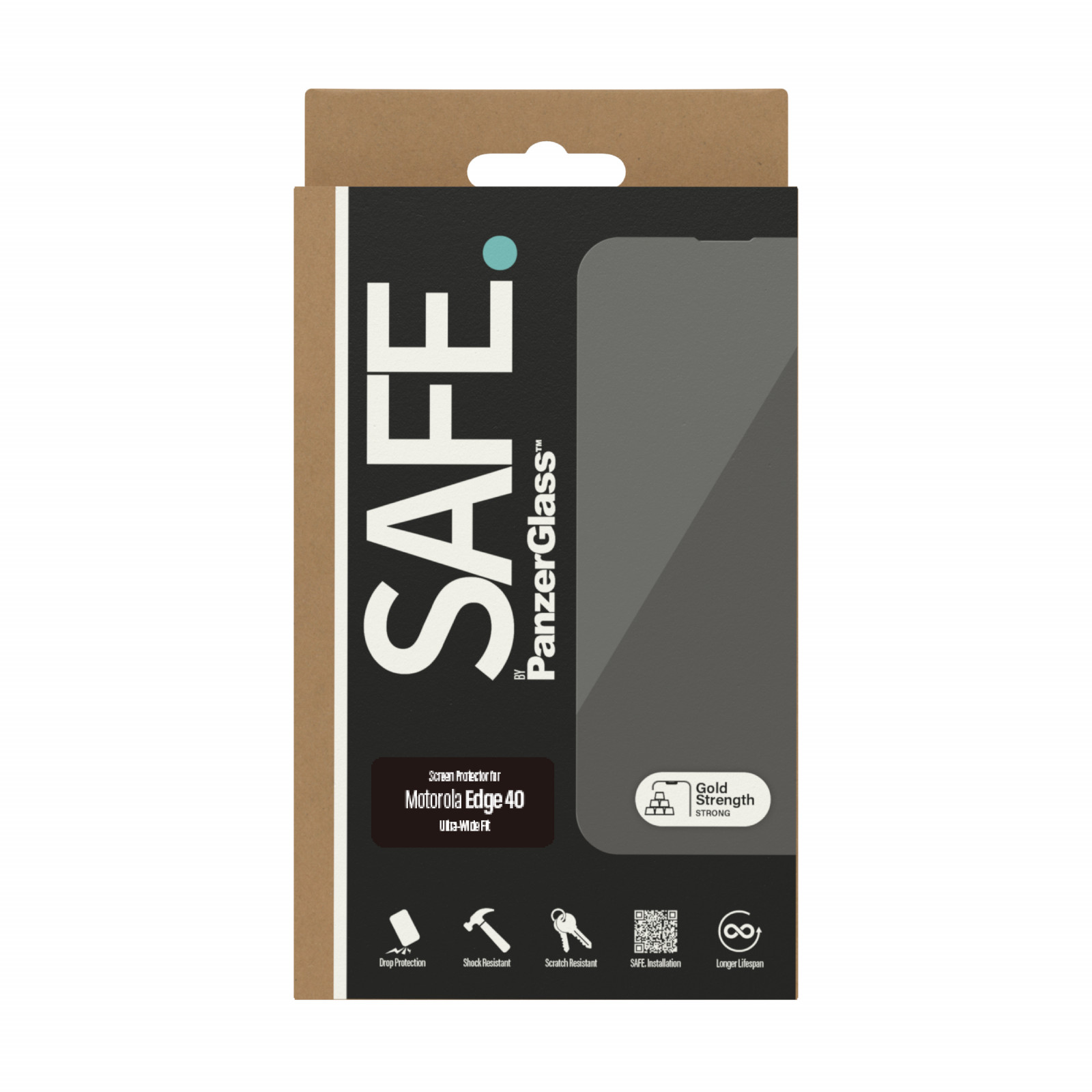 Стъклен протектор Safe за Motorola Moto Edge 40 , UWF