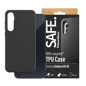 Гръб Safe за Samsung Galaxy A35 5 G, TPU, Черен...