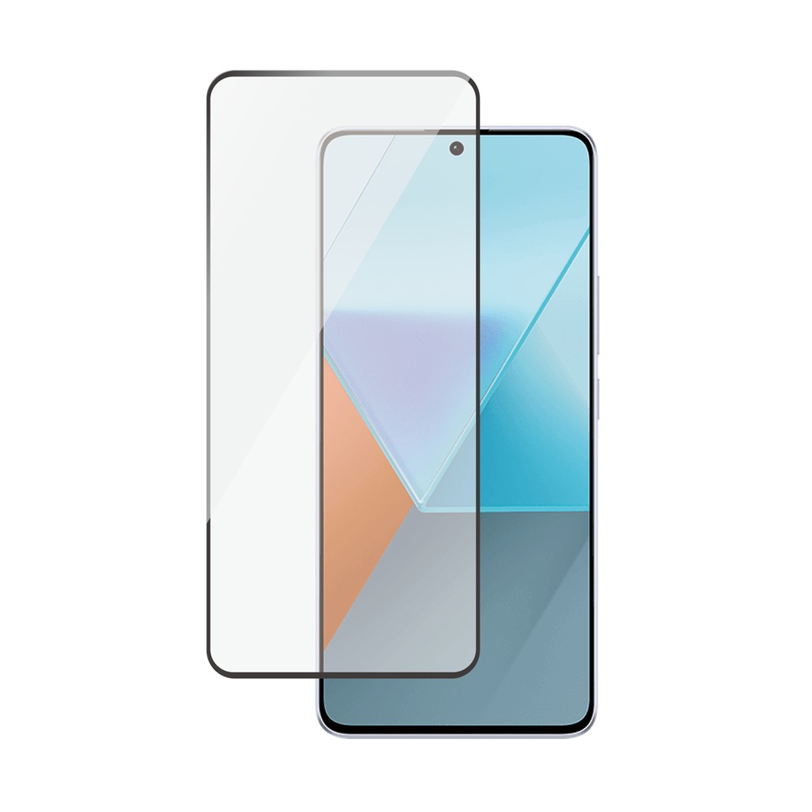 Стъклен протектор Safe за Xiaomi Redmi Note 13 Pro 5G, Poco X6, Poco X6 Pro, UWF, Черен