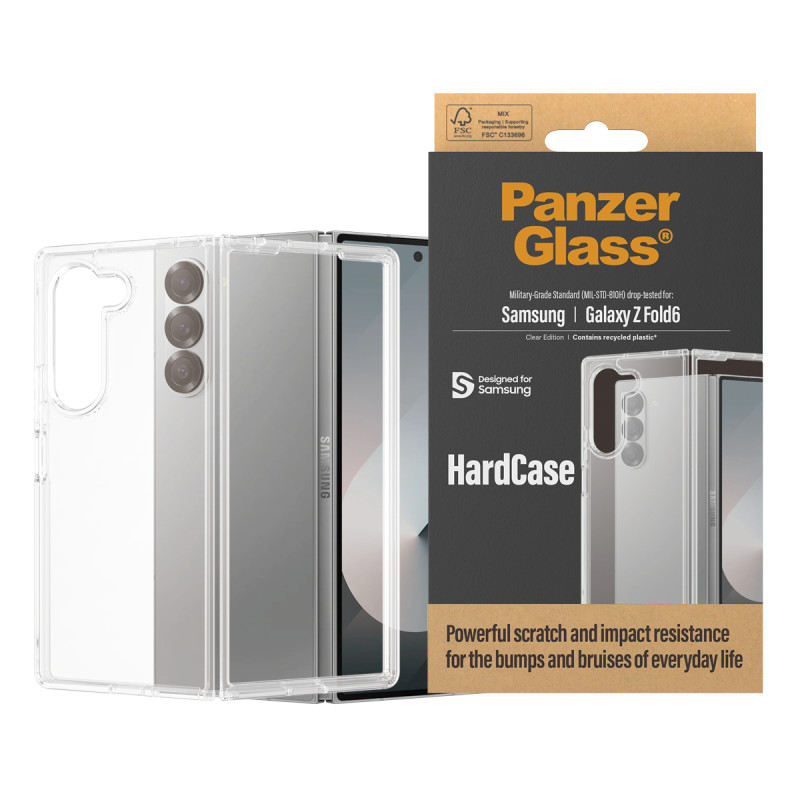 Гръб PanzerGlass за Samsung Galaxy Z Fold 6, Hardc...