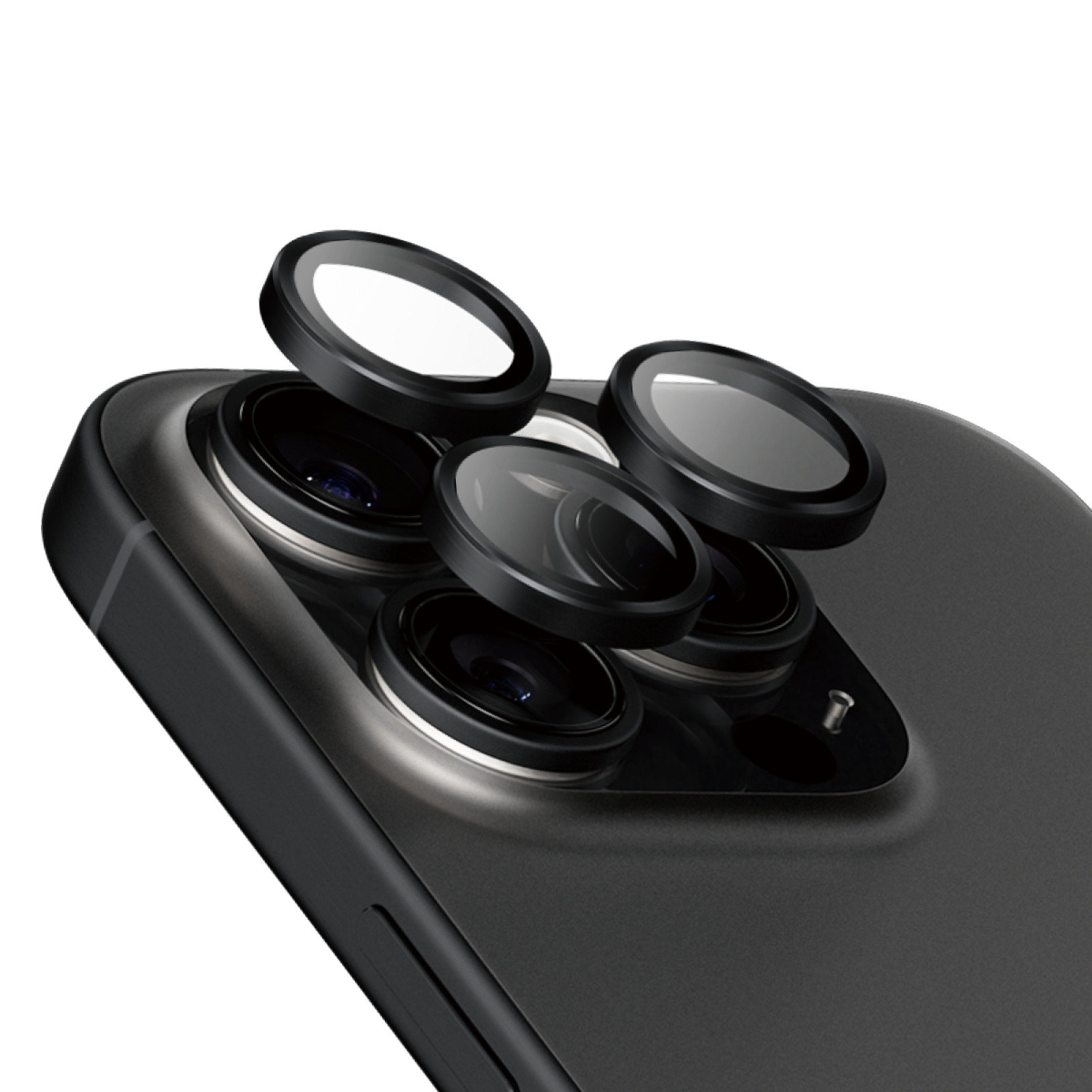 Протектор за камера PanzerGlass Hoops Ceramic Lens Protector за iPhone 16 Pro, 16 Pro Max