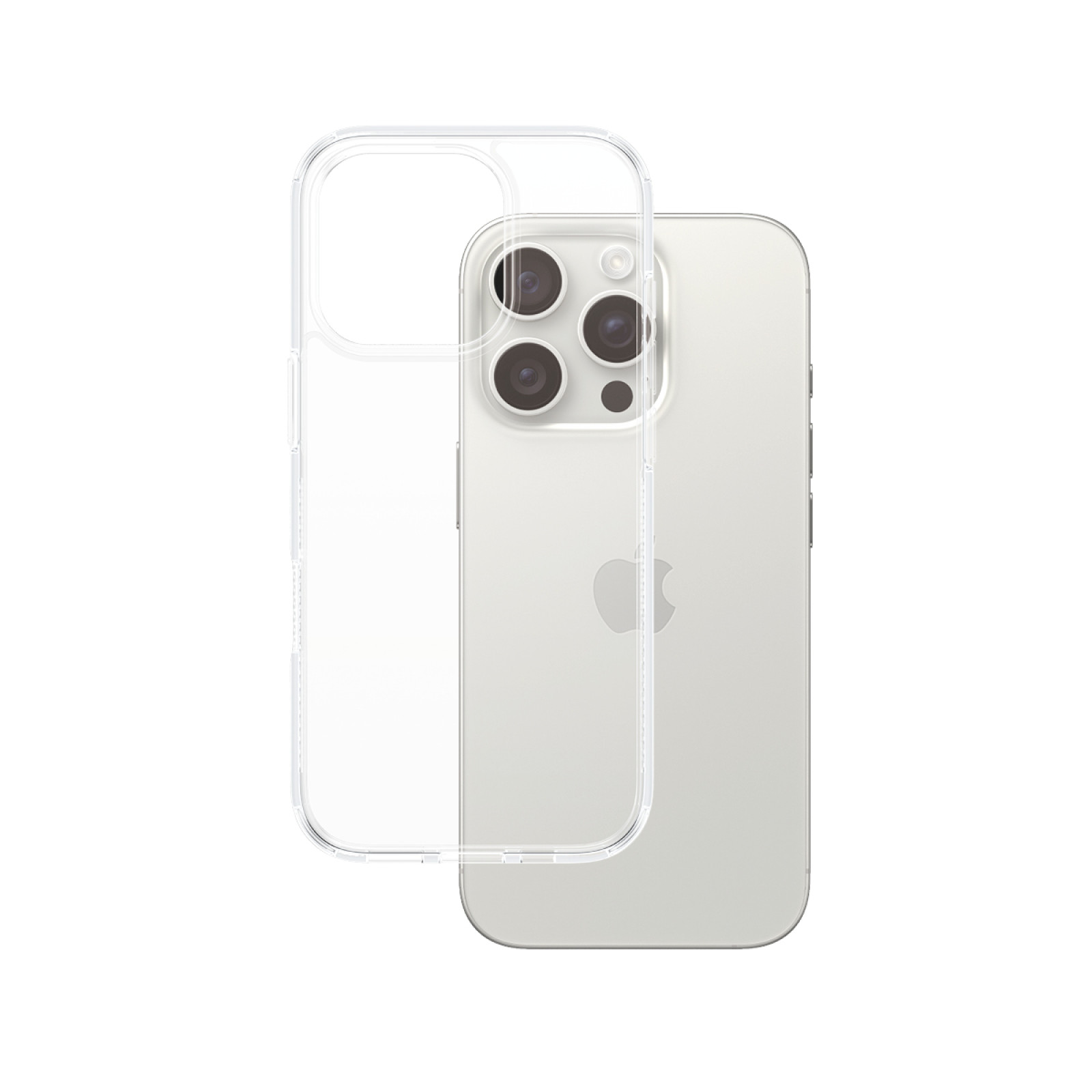 Гръб PanzerGlass HardCase за iPhone 16 Pro - Прозрачен