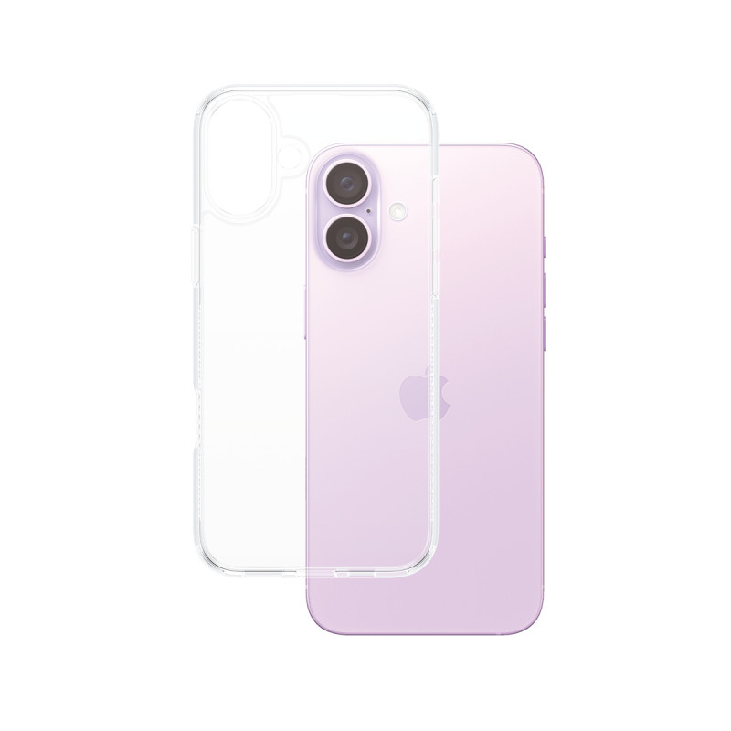 Гръб PanzerGlass HardCase за iPhone 16 Plus - Прозрачен