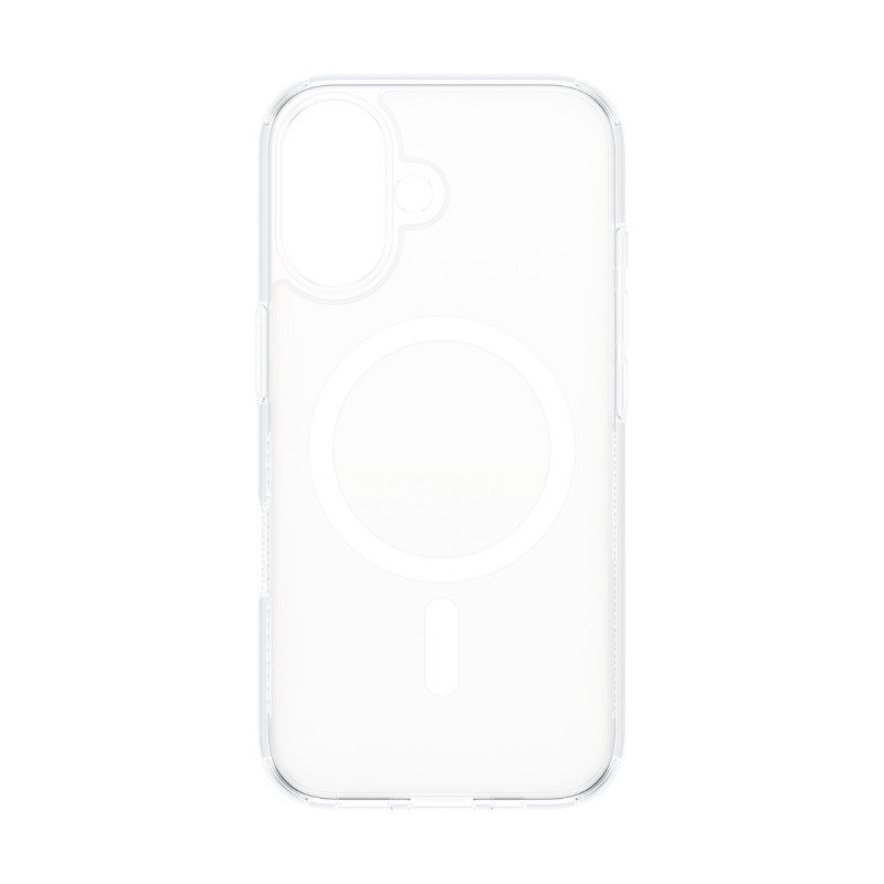 Гръб PanzerGlass HardCase за iPhone 16 , White MagSafe - Прозрачен