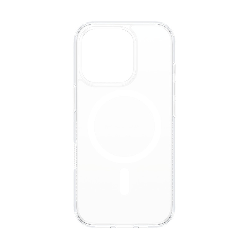 Гръб PanzerGlass HardCase за iPhone 16 Pro Max , White MagSafe - Прозрачен