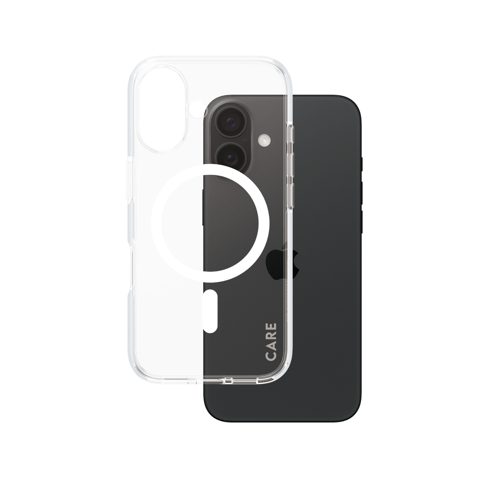 Гръб CARE by PanzerGlass за iPhone 16, Flagship Case Urban Combat White MagSafe