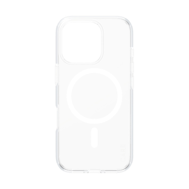 Гръб CARE by PanzerGlass за iPhone 16 Pro, Flagship Case Urban Combat White MagSafe