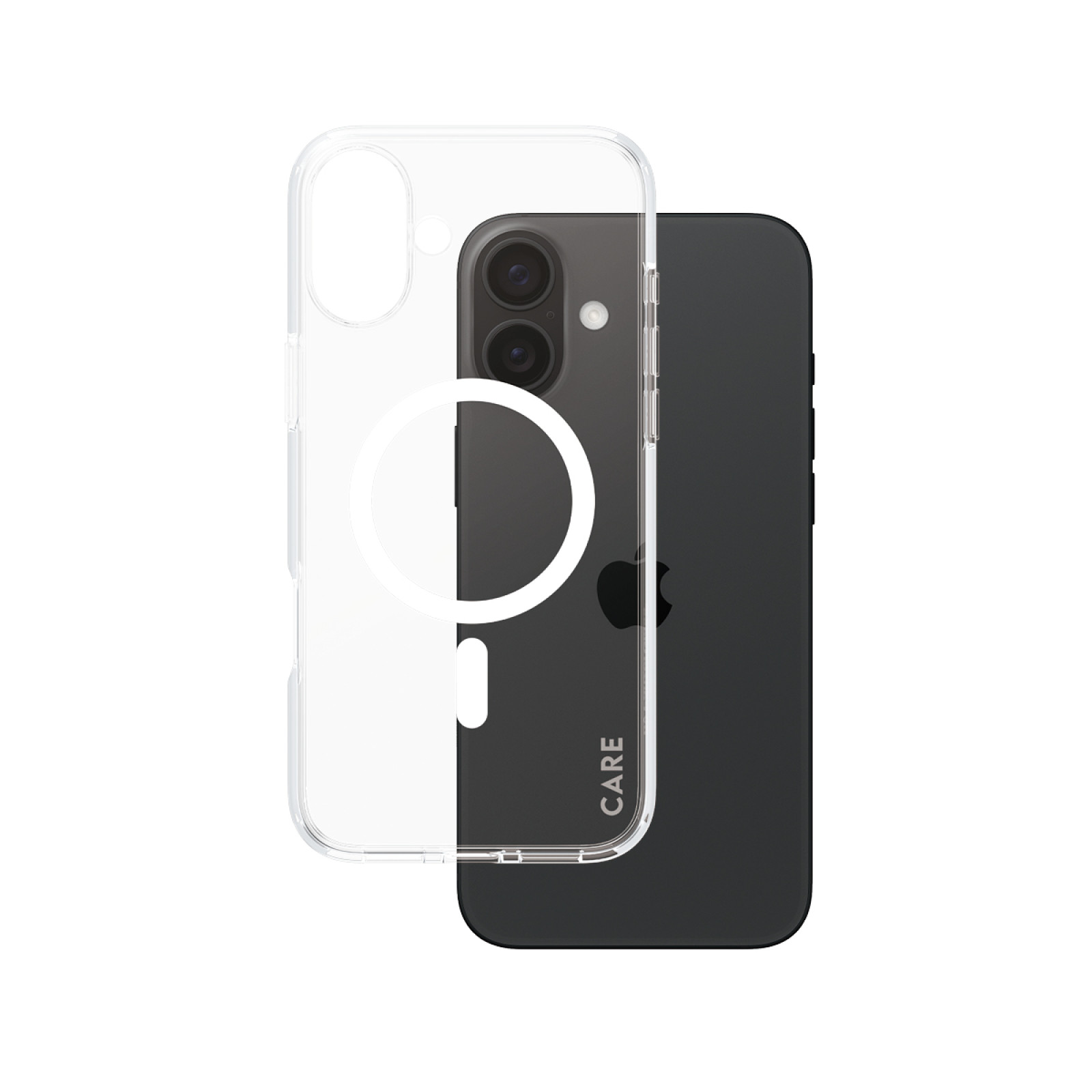 Гръб CARE by PanzerGlass за iPhone 16 Plus, Flagship Case Urban Combat White MagSafe