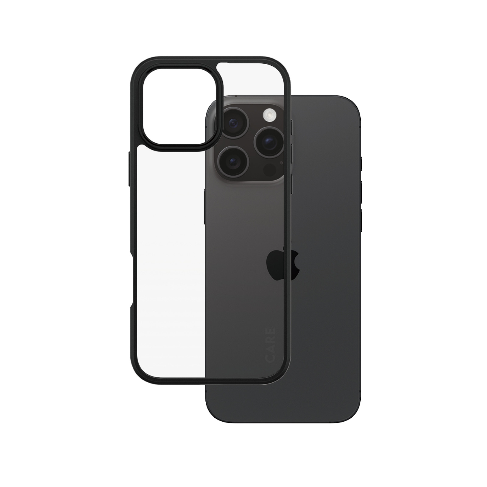 Гръб CARE by PanzerGlass за iPhone 16 Pro Max, Flagship Case Urban Combat Black Frame