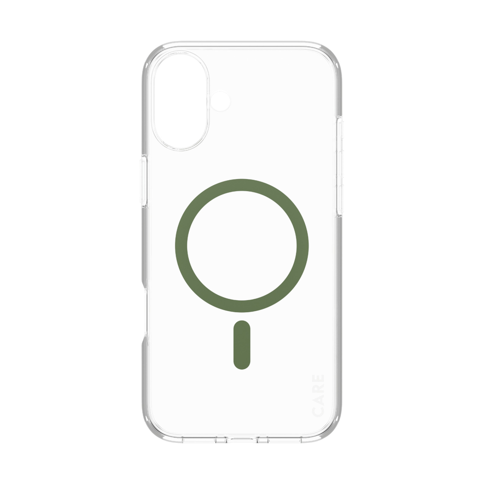 Гръб CARE by PanzerGlass за iPhone 16 Plus, Flagship Case Urban Combat w. Green MagSafe