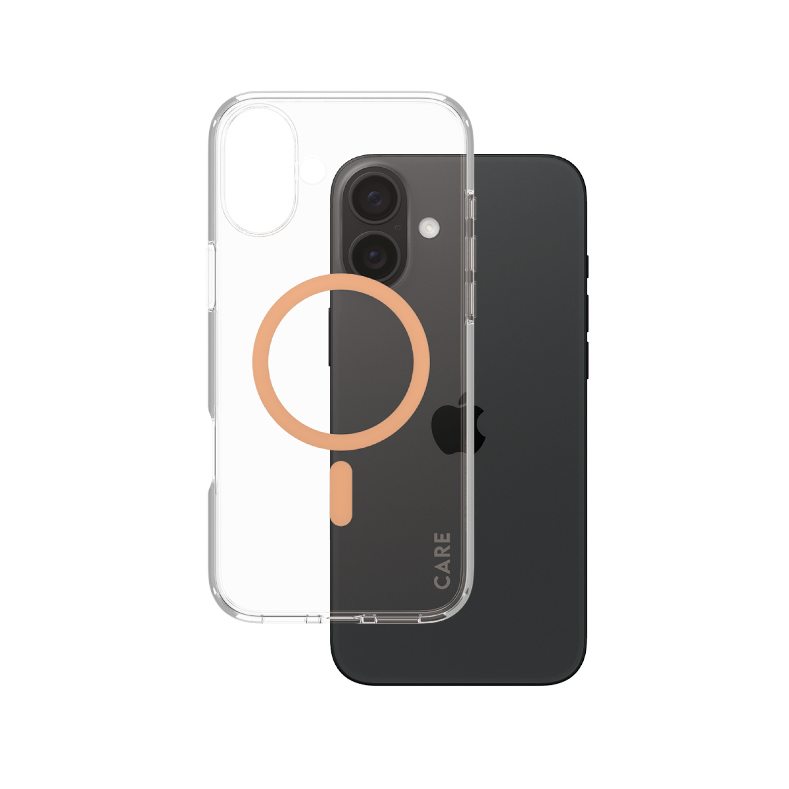 Гръб CARE by PanzerGlass за iPhone 16 Plus, Flagship Case Urban Combat w. Peachy MagSafe