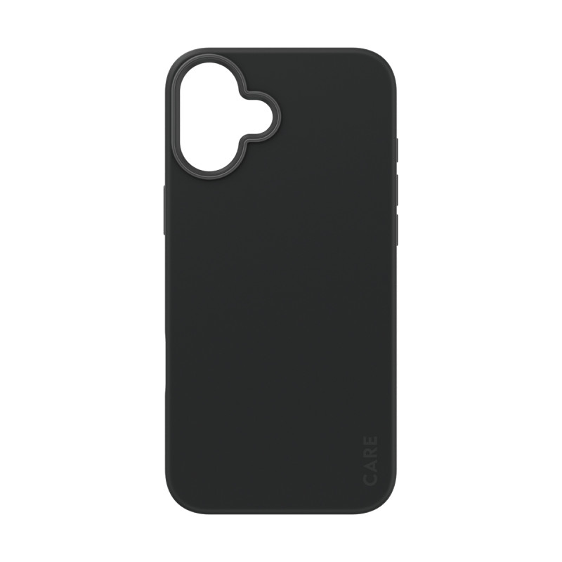 Гръб CARE by PanzerGlass Fashionable за iPhone 16 Plus, w. MagSafe - Черен